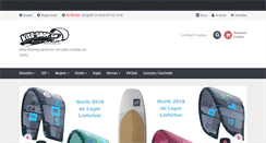 Desktop Screenshot of kite-shop.ch
